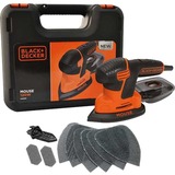 BLACK+DECKER KA2500K 120 W, Delta Sanders Orange/Sort, 120 W, 230 V, 2 mm, 135 x 95 mm, 1 mm, 2 m