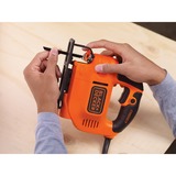 BLACK+DECKER KS701E puslespil 520 W, Stiksav Orange/Sort, Sort, 45°, 7 cm, 1,9 cm, 1,5 cm, 5 mm