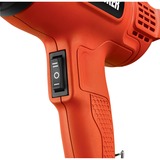 BLACK+DECKER KX1650 740l/min 1750W Rød elektrisk varmepistol, Varm luft blæser Orange, 740 l/min, 460 - 600 °C, 570 l/min, Rød, Strøm, 1750 W