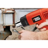 BLACK+DECKER KX1650 740l/min 1750W Rød elektrisk varmepistol, Varm luft blæser Orange, 740 l/min, 460 - 600 °C, 570 l/min, Rød, Strøm, 1750 W