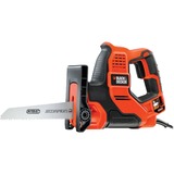 BLACK+DECKER RS890K 2700 spm 500 W Sort, Orange, Stiksav Orange, Sort, Orange, 2700 spm, 2,3 cm, Strøm, 500 W, Forbundet med ledning