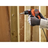 BLACK+DECKER Slagboremaskine BEH710-QS Orange/Sort