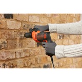BLACK+DECKER Slagboremaskine BEH710-QS Orange/Sort