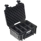 B&W 3000/B/RPD transportkasse til udstyr Taske/klassisk taske Sort, Kuffert Sort, Taske/klassisk taske, Polypropylen (PP), 1,7 kg, Sort