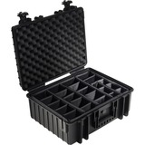 B&W 6000/B/RPD transportkasse til udstyr Taske/klassisk taske Sort, Kuffert Sort, Taske/klassisk taske, Polypropylen (PP), 4 kg, Sort