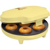 Bestron ADM218SD maskine til at lave cupcakes & doughtnuts Donut maker 7 donuts 700 W Gul, Doughnut maker Gul, Donut maker, 7 donuts, Gul, 700 W, 220-240 V, 50 - 60 Hz