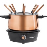 Bestron AFD850CO fondue 1,5 L Kobberfarve 8 person(er) kobber/Sort, 1,5 L, Kobberfarve, 8 person(er), Rund