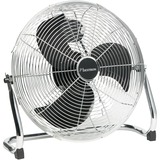 Bestron DFA40 ventilator Sølv, Blæser Chrome, Husholdning ventilator, Sølv, Gulv, 45 cm, 60°, Strøm