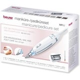 Beurer MP 62 Manicure-/Pedicure-sæt, Negle pleje Hvid/Sølv