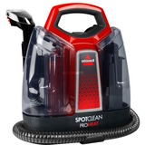 Bissell SpotClean ProHeat 1,4 L Våd 330 W Poseløs, Damprenser Titanium/Rød, 330 W, Våd, Poseløs, 1,4 L, 74,04 dB, Sort, Rød