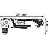 Bosch 0601390905 uden batteri og oplader, Bore-/ skruemaskine Blå/Sort, 8V Li, Sort, Blå, Rød, 6 mm, 11 Nm, Batteri, 1,2 kg