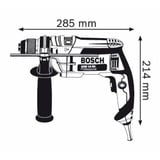 Bosch 0 601 14E 500 bor 2800 rpm 2,2 kg, Slagboremaskine Blå/Sort, Pistolgreb boremaskine, 1,3 cm, 2800 rpm, 3 cm, 1,3 cm, 1,6 cm