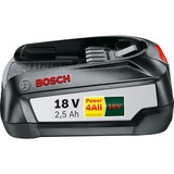 Bosch 1 600 A00 5B0 ledningsfrit batteri og ledningsfri oplader Sort, Batteri, Lithium-Ion (Li-Ion), 2,5 At, 18 V, Bosch, Bosch