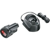 Bosch 1 600 A01 L3D ledningsfrit batteri og ledningsfri oplader Batteri- og opladersæt Sort, Batteri- og opladersæt, Lithium-Ion (Li-Ion), 1,5 At, 12 V, Bosch, Sort