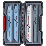 Bosch 2 607 010 902 stiksav, rullesav & sabelsavklinge Saber savklinge 20 stk, Savklinge sæt Saber savklinge, Metal, Træ, Hvid, Blå, 20 stk