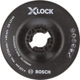 Bosch 2 608 601 716 tilbehør vinkelsliber Bagskive, Slibning pad Bagskive, 12,5 cm, Bosch, Sort, 12250 rpm, Plast