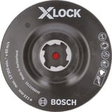 Bosch 2 608 601 721 tilbehør vinkelsliber Bagskive, Slibning pad Bagskive, 11,5 cm, Bosch, Sort, 13300 rpm, Plast