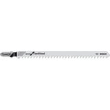 Bosch 2 608 634 243 stiksav, rullesav & sabelsavklinge Stiksavklinger Bimetal 5 stk Stiksavklinger, Hårdt træ, Lamineret panel, Panel, Blødt træ, Bimetal, Sort, Grå, 4 mm, 10 cm