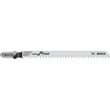 Bosch 2 608 637 590 stiksav, rullesav & sabelsavklinge Stiksavklinger High Carbon Steel (HCS) 5 stk Stiksavklinger, Glasfiber, High Carbon Steel (HCS), 3 mm, 11,7 cm, 80 mm