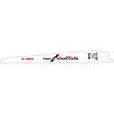 Bosch 2 608 656 259 stiksav, rullesav & sabelsavklinge Saber savklinge Bimetal 100 stk Saber savklinge, Spånplade, Epoxy, Profil, Træ med søm, Bimetal, Rustfrit stål, 4,3 mm, 10 cm