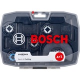 Bosch 2 608 664 131 Skæresæt, Savklinge sæt Sort, Skæresæt, Metal, Træ, Starlock, Starlock Plus, Starlock Max, OIS, 5 stk, Plasthus