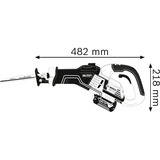 Bosch Batteridrevet bajonetsav GSA 18V-32 Professional solo, 18Volt, Bajonet sav Blå/Sort