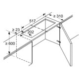 Bosch DWZ1IX1C6 emhætte tilbehør Emhætte, genbrugssæt, Konvertering sæt Sølv, Emhætte, genbrugssæt, Sølv, 5 dB, 100 m³/t