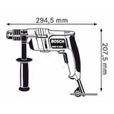 Bosch GBM 13 HRE, Boremaskine Blå/Sort