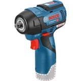 Bosch GDS 12V-115 Professional 2600 rpm Sort, Blå, Rød, Schlagskruemaskine Blå/Sort, Slagnøgle, Pistolhåndtag, 3/8", Sort, Blå, Rød, 2600 rpm, 2700 rpm