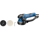 Bosch GET 55-125 Professional Excentersliber 7800 rpm 15600 OPM Sort, Blå 550 W, Tilfældige rystepudser Blå/Sort, Excentersliber, Velcro, Sort, Blå, 3300 rpm, 7800 rpm, 6600 OPM