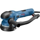 Bosch GET 55-125 Professional Excentersliber 7800 rpm 15600 OPM Sort, Blå 550 W, Tilfældige rystepudser Blå/Sort, Excentersliber, Velcro, Sort, Blå, 3300 rpm, 7800 rpm, 6600 OPM