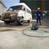 Bosch GHP 5-13 C højtryksrenser Elektrisk Sort, Grøn, Sølv 520 l/t 2300 W, Højtryksrensere Blå, Elektrisk, 8 m, 5 m, Sort, Grøn, Sølv, 520 l/t, 130 bar