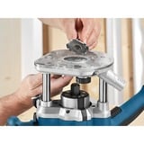 Bosch GOF 1250 CE Sort, Blå 24000 rpm 1250 W, Router Blå, Sort, Blå, 24000 rpm, 6, 8 (5/16"), 10000 rpm, 6 cm, 5,5 m/s²