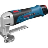 Bosch GSC 12V-13 PROFESSIONAL Strømforskydning 3600 spm, Tin snips Blå/Sort, Strømforskydning, 3600 spm, 1,3 mm, 2 mm, 3,5 m/s², 1,5 m/s²