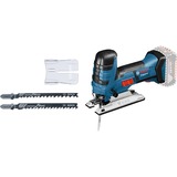 Bosch GST 18 V-LI S puslespil 2,4 kg, Stiksav Blå/Sort, 0 - 45°, 12 cm, 2 cm, 8 mm, 7,5 m/s², 1,5 m/s²
