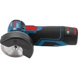 Bosch GWS 12V-76 Professional vinkelsliber 7,6 cm 19500 rpm 700 g Blå/Sort, 19500 rpm, 7,6 cm, Batteri, 3 At, 700 g