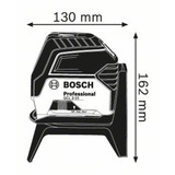 Bosch LINJE-PUNKTLASER GCL 2-15, Kryds- & linjelaser Blå/Sort