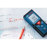 Bosch Laserafstandsmåler GLM 40 Professional  Blå/Sort, IP54, LR03 (AAA), 1,5 V, 5000 t, 105 x 41 x 24 mm, 90 g