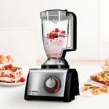Bosch MC812M865 foodprocessor 3,9 L Sort, Rustfrit stål Sort/børstet rustfrit stål, 3,9 L, Sort, Rustfrit stål, Slå, Blande, Hakke, Skære, Mikse, Puré, Aktivitet, Plast, 430 mm