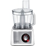 Bosch MC812S814 foodprocessor 1250 W 3,9 L Rustfrit stål, Hvid Hvid/børstet rustfrit stål, 3,9 L, Rustfrit stål, Hvid, Dreje, CE, EAC, VDE, Plast, 1250 W