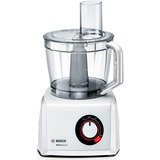 Bosch MC812W501 foodprocessor 1000 W 3,9 L Hvid Indbyggede vægte Hvid, 3,9 L, Hvid, Dreje, Slå, Blande, Hakke, Skære, Mikse, Puré, 1,5 L, CE, EAC, VDE