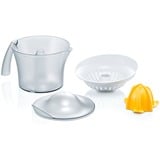 Bosch MCP3000N elektrisk citruspresser 0,8 L 25 W Hvid, Gul Hvid/Gul, Hvid, Gul, 0,8 L, Plast, 25 W, 220-240 V, 200 mm