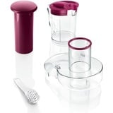 Bosch MES25C0 citruspresser og juicemaskine Frugtpresser 700 W Kirsebær (frugt), Transparent, Hvid, Saftpresser Bær/Hvid, Frugtpresser, Kirsebær (frugt), Transparent, Hvid, Trin, 2 L, 1,25 L, 1,25 L
