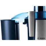 Bosch MES3500 citruspresser og juicemaskine 700 W Sort, Sølv, Saftpresser mørkeblå/Sølv, Sort, Sølv, 2 L, 1,25 L, 7,3 cm, Rustfrit stål, 700 W