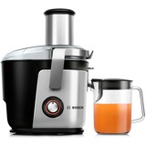 Bosch MES4010 citruspresser og juicemaskine Frugtpresser 1200 W Sort, Sølv, Saftpresser Sølv/Sort, Frugtpresser, Sort, Sølv, Trin, 3 L, 1,5 L, 8,4 cm