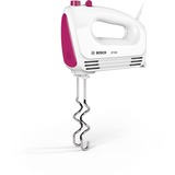 Bosch MFQ2210P røremaskine og mikser Håndmixer 375 W Lyserød, Hvid, Håndmikser Hvid/Lilla, Håndmixer, Lyserød, Hvid, 375 W, 200 mm, 73 mm, 153 mm