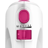 Bosch MFQ2210P røremaskine og mikser Håndmixer 375 W Lyserød, Hvid, Håndmikser Hvid/Pink, Håndmixer, Lyserød, Hvid, 375 W, 200 mm, 73 mm, 153 mm