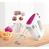 Bosch MFQ2210P røremaskine og mikser Håndmixer 375 W Lyserød, Hvid, Håndmikser Hvid/Lilla, Håndmixer, Lyserød, Hvid, 375 W, 200 mm, 73 mm, 153 mm