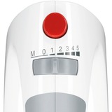 Bosch MFQ3530 røremaskine og mikser Håndmixer 450 W Hvid, Håndmikser Hvid/grå, Håndmixer, Hvid, Slå, Ælte, Mikse, Omrøre, 1,4 m, Løftestang, CE, VDE, Detail