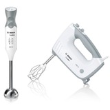 Bosch MFQ36470 røremaskine og mikser Håndmixer 450 W Hvid, Håndmikser Hvid/grå, Håndmixer, Hvid, 1,3 m, CE, VDE, Plast, 450 W